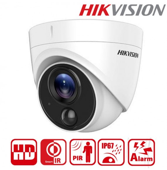 Camera Dome Blanc Turbo HD 2MP Hikvision DS-2CE71D0T-PIRL